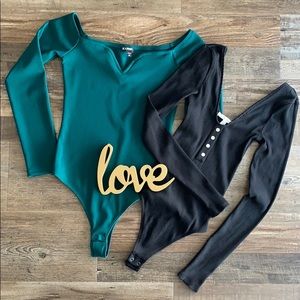 Two Express Body suits 🔥